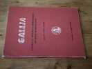Gallia - Fouilles et monuments arch&eacute;ologiques en france m&eacute;tropolitaine - Tome XIII 1955 fascicule I. Collectif