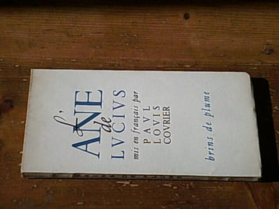 L'ane mis en français par Paul-Louis Courier