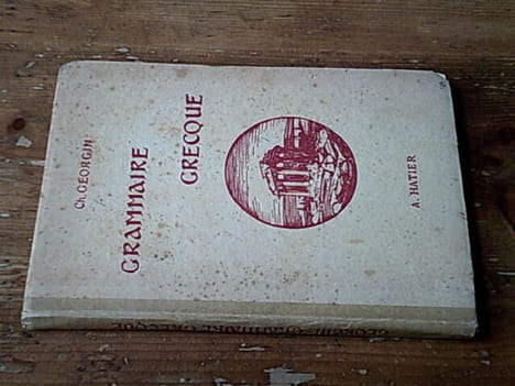 Grammaire Grecque pour toutes les classes de l'enseignement secondaire d'après les programmes nouveaux. GEORGIN Ch