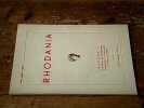 Revue Rhodania 1959. Collectif
