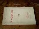 Revue Rhodania 1960. Collectif