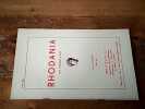 Revue Rhodania Ann&eacute;e 1968. Collectif