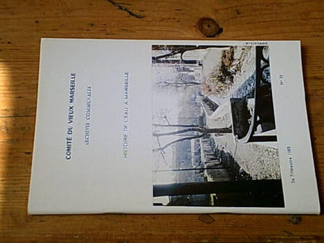 Histoire de l'eau à Marseille. Emmanuel Jean Letallec