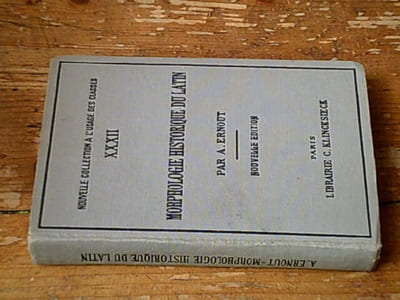 Morphologie historique du latin