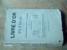 Livre d'or Peyron. 