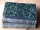 Wilhelm Meister traduit par M. Th&eacute;ophile Gautier fils - Complet en deux tomes en deux volumes. GOETHE