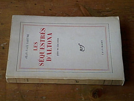 Les Séquestrés d'Altona - Pièce en cinq actes. Jean-Paul Sartre