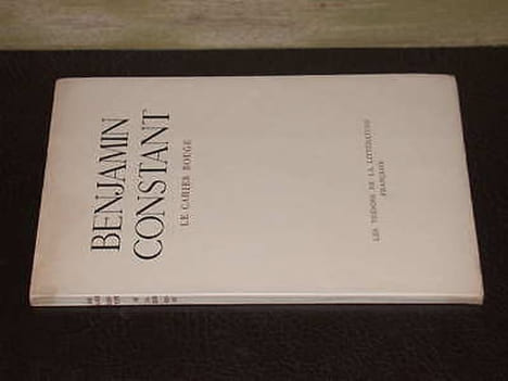 Le Cahier Rouge. CONSTANT (Benjamin)