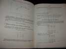 Notions Essentielles De Statistique et Calcul Des Probabilit&eacute;s. MASIERI (W.)