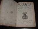 Biblia Sacra Vulgate Editionis 1691. 
