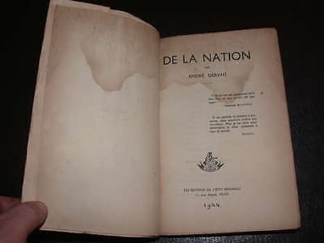 De La Nation. GERVAIS (André)