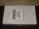 Barbie Pour M&eacute;moire. MOREL (Guy)