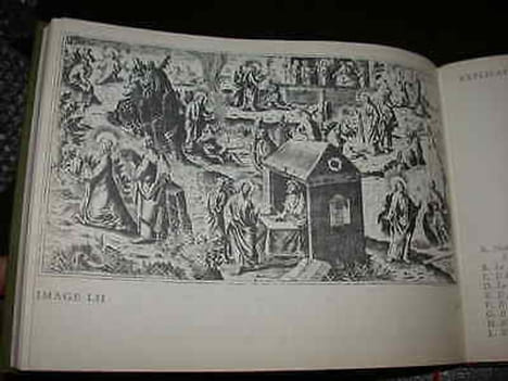 La Bible en 503 scènes gravées 68 pointes sèches du XVIIe siècle dédiée à la Reyne Mère. GIRARD (R. Père Antoine)