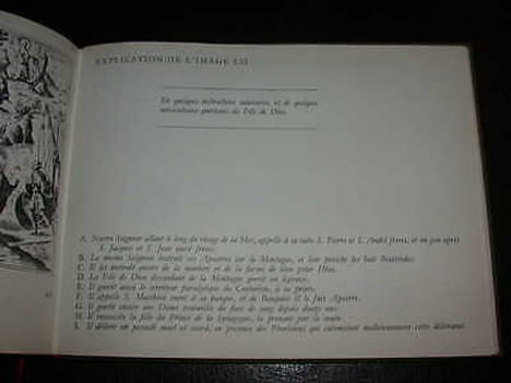 La Bible en 503 scènes gravées 68 pointes sèches du XVIIe siècle dédiée à la Reyne Mère. GIRARD (R. Père Antoine)