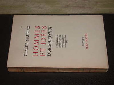 Hommes et Idées d'Aujourd'hui. MAURIAC (Claude)