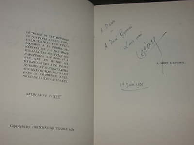 Entretiens Sur J.-K. Huysmans / Exemplaire numéroté avec Envoi