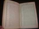 Tables Des Positions Plan&eacute;taires De 1850 &agrave; 1950. CHOISNARD (Paul)