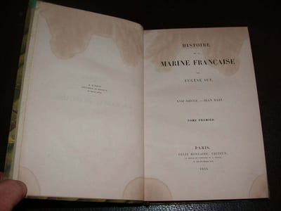 Histoire De La Marine Française - Tome 1
