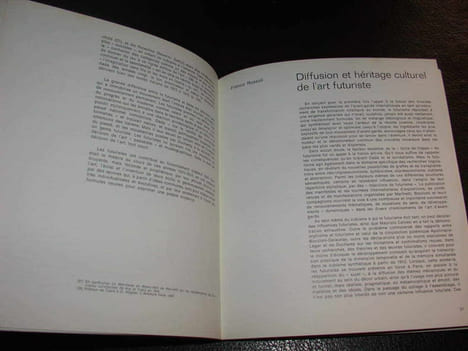 Catalogue d'exposition. Le Futurisme 1909-1916. undefined