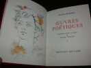 RIMBAUD. OEUVRES POETIQUES. ill TRICART. Ed Arcadie. 1975. 