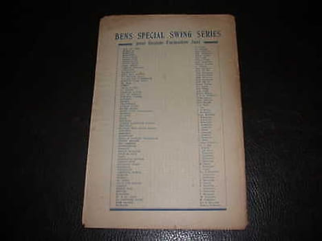 SUCCES D'ORCHESTRE. ZUYDERZEE BLUES BY JACK BULTERMAN. Années 1950. undefined