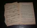 SUCCES D'ORCHESTRE. LA BEAUTE DU DIABLE & OU IRONS NOUS DIMANCHE PROCHAIN. 1951. 
