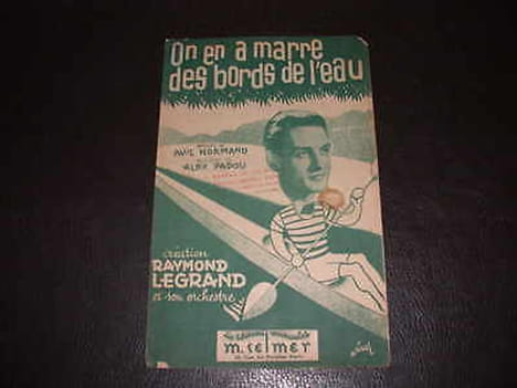 SUCCES D'ORCHESTRE. ON EN A MARRE DES BORDS DE L'EAU. 1943. undefined