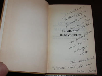 La Grande Mademoiselle 1627-1693 / Avec envoi de l'auteur