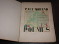 Po&egrave;mes 1914-1924. Lampes &agrave; arc fe.... MORAND (Paul)