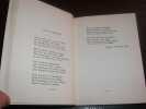 Floril&egrave;ge suivi d'un quatri&egrave;me fragment du journal po&eacute;tique d'une ame - Avec Envoi. CHESNEAU (Marc)