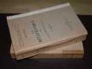 La M&eacute;taphysique - Complet en deux volumes - Nouvelle &eacute;dition enti&egrave;rement refondue avec commentaire par J. Tricot. ARISTOTE