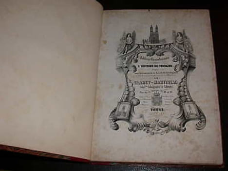 Tableaux chronologiques de l'histoire de Touraine. CLAREY-MARTINEAU