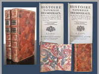 Histoire naturelle des minéraux, tome 1 & 2