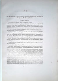 Remarks on the Birds observed in Upper California, with descriptions of New Species (in 2 parts)