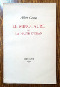 Le Minotaure ou La Halte d'Oran.