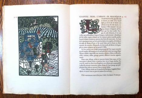 Les Amours de Frêne & Galeran, racontées d'après Jean Renart, trouvère du XIIe siècle, par le poète André Mary et ornées de XXXVII images gravées sur ...