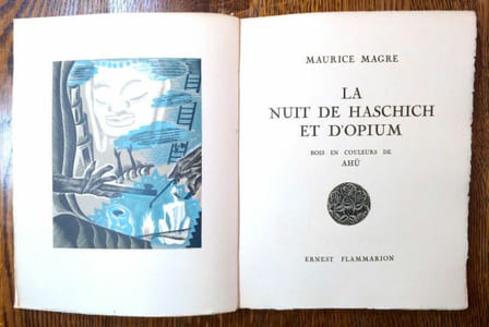 La Nuit de haschich et d'opium. Bois en couleurs de Ahü.
