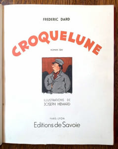 Croquelune. Roman gai. Illustrations de Joseph Hémard.