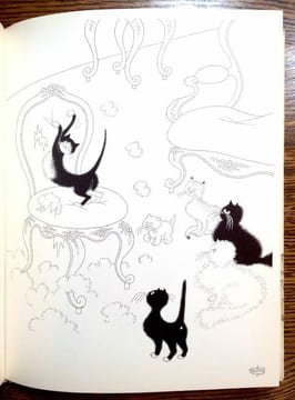 Entre chats. Illustrations de Dubout.. DUBOUT MERY Dr. Fernand.