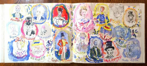 Les Princes du sang. Lithographies originales de Téréchkovitch.. TERECHKOVITCH PIETRI François.