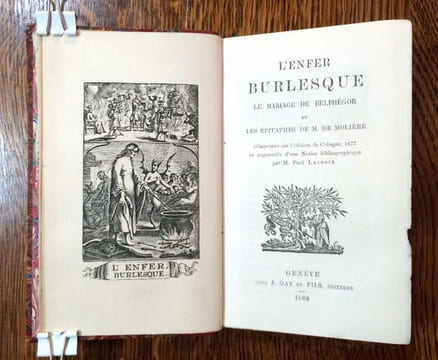 La Fameuse comédienne ou Histoire de La Guérin auparavant femme et veuve de Molière. Réimpression conforme à l'édition de Francfort, 1668, augmentée ...