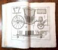 Recueil de planches sur les sciences, les arts libéraux et les arts méchaniques avec leur explication.. Diderot, d'Alembert