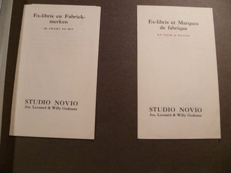 Archives d'Imprimerie Willy Godenne pour Studio Novio  et ensemble de dessins originaux à l'encre de Jos Léonard..  Studio Novio ( Willy Godenne - Jos ...