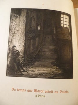 Ballades, rondeaux & chansons. Eaux-fortes en couleurs et bois dessinés et gravés par Georges Bruyer.. MAROT Clément, BRUYER Georges.
