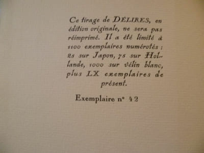 Délires.