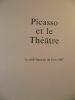 Picasso et le théâtre.. COOPER Douglas