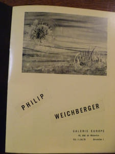 Philipp Weichberger. Catalogue d'exposition. Galerie Europe, Bruxelles.