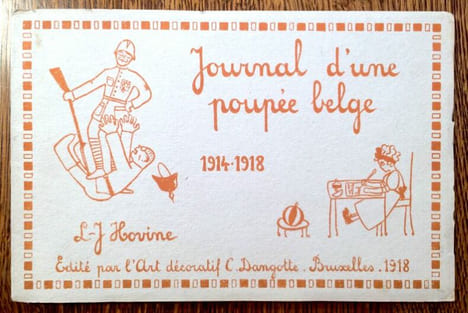 Journal d'une poupée belge, 1914-1918..  HOVINE Laure.