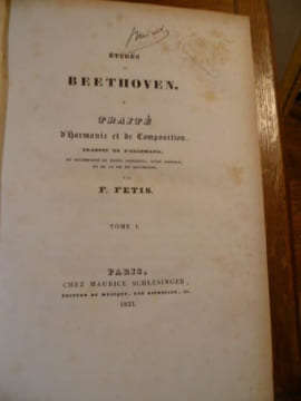 Études de Beethoven. Traité d'Harmonie et de Composition, traduit de l'allemand, et accompagné de notes critiques d'une préface, et de la vie de ...