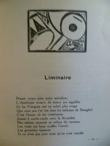 Jazz-Band. Poèmes avec préface de Jules Romains. Et bois originaux gravés par Gaston de Beer.